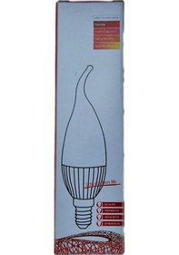 Resim 3W 220-240V 4000K E14 Buzlu Cam Led Buji Ampul 