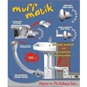 Resim Skygo Mufmatik Muffmatik Koku Önleyici Lavabo Sifonu Çekvalfi (3 Adet) 