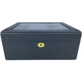 Resim Premium Pq Limited Edition Siyah Humidor Puro Kutusu 