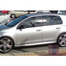 Resim Volkswagen Golf 6 R Marşpiyel Seti - Fiberglass 