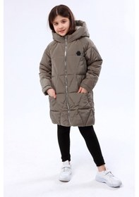 Resim Kız Çocuk Kaban 22bnt51251 Haki 