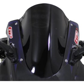 Resim GP Kompozit Yamaha R25 2019-2024 Uyumlu Ön Cam Şeffaf 30 cm 