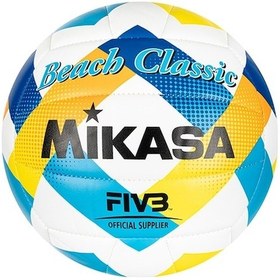 Resim Mikasa Bv543c-vxa-y 5 No Plaj Voleybolu Topu Çok Renkli 
