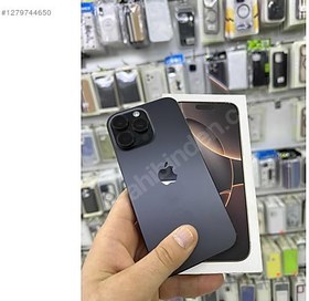 Resim Apple iPhone 16 Pro Max İkinci El TR | 512 GB | Siyah 