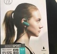 Resim Ath-Sport50Bt Bluetooth Yeşil (Waterproof) Suya Dayanıklı Kulaklık Audio-Technica