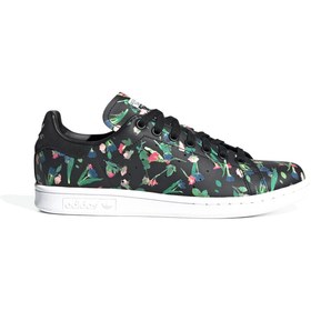 Resim adidas Siyah - Stan Smith Kadın Günlük Spor Ayakkabı 