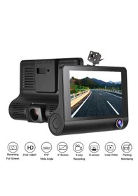 Resim 3 Kameralı Araç İçi Kamera 4 Ips Ekran Full Hd 1080p Ön + Arka + İç Kamera Gece Görüşlü G-sensörlü 