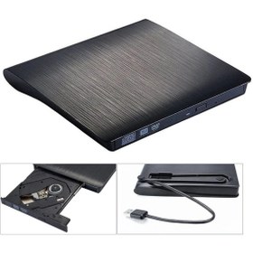 Resim TriLine Harici DVD RW USB 3.0 Ultra İnce CD DVD Yazıcı Okuyucu 