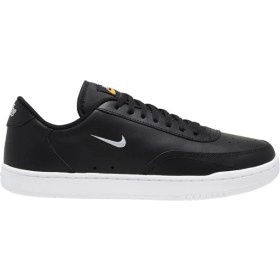Resim Nike Court Vintage Erkek Siyah Günlük Ayakkabı CJ1679-002(DAR Kalıp) 