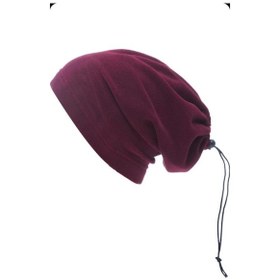 Resim Eleven Markets Eleven Bordo Polar Boyunluk Bordo 
