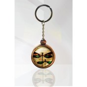 Resim Tahtakolik Yusufçuk Ahşap Anahtarlık 