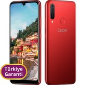 Resim Casper Via E4 TR Garanti | 32 GB 3 GB Kırmızı 