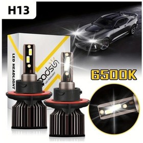 Resim Chuangyinshop H13 Ultra Beyaz 63000lm 6500k Csp Chip Ve Turbo Fanlı Far Ampulü 2 Adet 