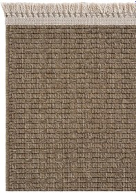 Resim Cool Halı Sunny Kahverengi Halı Yolluk Oturma Odası Salon Halısı Yumuşak Bukle Modern Makine Halısı 