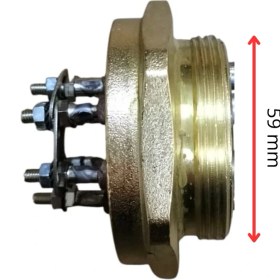 Resim İnox Rezistans 2'' Inç 7500 Watt Krom Trf Filkete Isıtıcı Adet 