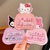 Resim Kedi Tırnak Sticker Seti, KT Kedi ve Arkadaşları Özelliklerine Sahiptir, Bu, Melodi için, for Cinnamoroll için ve for pompompurin için dahil edilir, Çeşitli Şık Tasarımlarla. Bu Çıkarılabilir Sahte Tırnaklar, Kadınlar İçin Mükemmel Bir Hediye Seçeneğidir. 