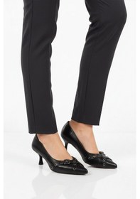 Resim Ayakmod Siyah İnce Topuklu Kadın Abiye Ayakkabı 519146 Z Siyah 