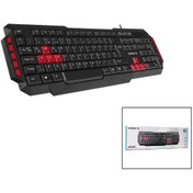 Resim Nemere Everest Kb-g7-armor Usb Kablolu Oyuncu Klavye Renkli Oyun Tuşları - Multimedya Tuşları 150cm 