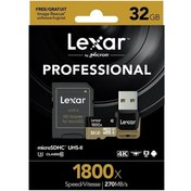 Resim Lexar 32 Gb 1800x Micro Sd Hafıza Kartı (270 MB/S) 