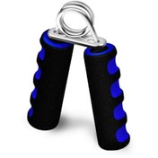 Resim 1 Paket Köpük El Kavrama Aleti 24.95KG Güç, Ergonomik Kaymaz Tutuş & Paslanmaz Çelik Yaylar - Ev Spor Salonu, CrossFit, Bilek ve Kol Güç Antrenmanı için Kırmızı/Mavi, El Kuvvetlendirici 