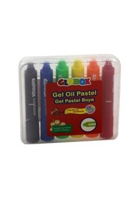 Resim Globox 1528 Jel Pastel Boya 6 Renk 