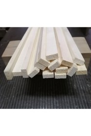 Resim Genel Markalar Beyaz Ahşap Çıta 20mmx10mmx100cm 10 Adet 