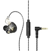 Resim Honorall AK6 Pro 3.5mm Kablolu Kulaklıklar Dinamik Müzik Kulaklık Ayrılabilir Kulaklık Kablosu Kulak Kancası Spor Kulaklık Kulak İçi Kulaklıklar Mikrofonlu Hat İçi Kontrol 