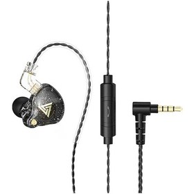 Resim Honorall AK6 Pro 3.5mm Kablolu Kulaklıklar Dinamik Müzik Kulaklık Ayrılabilir Kulaklık Kablosu Kulak Kancası Spor Kulaklık Kulak İçi Kulaklıklar Mikrofonlu Hat İçi Kontrol 