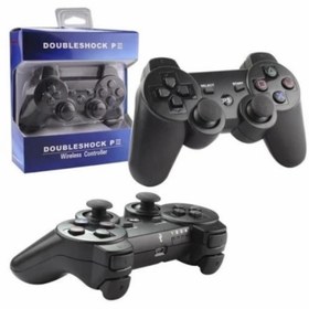 Resim yollayenilensin PS3 Doubleshock Kablosuz Gamepad PC Uyumlu Çift Titreşimli Ergonomik Oyun Kolu 