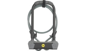 Resim Yale Maksimum Güvenlikli Kablolu U Bisiklet Kilidi - Altın Serisi 