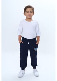 Resim Toontoy Kids Toontoy Erkek Çocuk Concept Baskılı Eşofman Alt Lacivert 