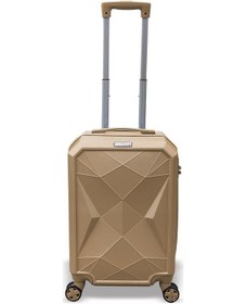 Resim Coral High Diamond ABS Latte Küçük Boy Valiz 16631 Sütlü Kahverengi 