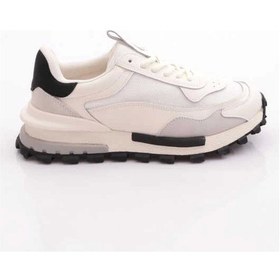 Resim Lufian Henry Kadın Hakiki Deri Klasik Sneaker Ekru 111230265 Ekru 