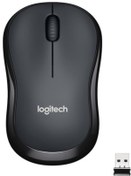 Resim Logıtech M221 Sessiz Siyah Kablosuz Mouse 