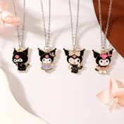 Resim 1 Sanrio Multi-Style Kuromi Fashion Cute Sweet Style Simple Clavicle Necklace Girlfriend Birthday Gift [Authorized] 