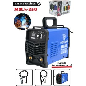 Resim Tiger King 250 Amper Dijital Göstergeli Invertör Kaynak Makinesi Mavi 