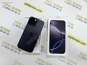 Resim Apple iPhone 16 Pro Max İkinci El TR | 256 GB | Siyah 