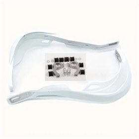 Resim Cloudstore Beyaz 22mm Universal Motosiklet El Koruyucu Yamaha Suzuki Honda Kawasaki Dirt Bike 