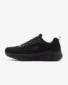 Resim Skechers Bobs B Flex - Chill Edge Erkek Siyah Spor Ayakkabı 118106 Bbk 