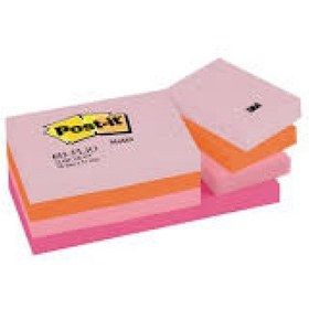 Resim Post-it Notes 3m 38mmx51mm 653-fljo 3 Renk Notluk 