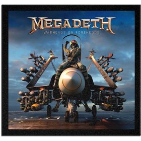 Resim Beam Dijital Megadeth Warheads On Foreheads Albüm Arma Peç Patch Yama 