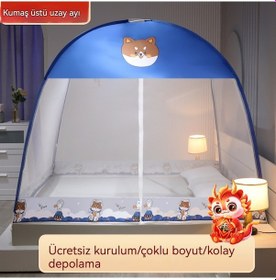 Resim Cibinlik Katlanabilir Yatak Odası Çift 1.2m-07 