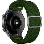 Resim Samsung Galaxy Uyumlu Watch3 41mm/garmin Forerunner 645/huawei Watch Gt 2 42mm İçin 20mm Naylon Saat Kayışı 