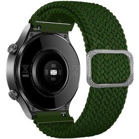 Resim Samsung Galaxy Uyumlu Watch3 41mm/garmin Forerunner 645/huawei Watch Gt 2 42mm İçin 20mm Naylon Saat Kayışı 