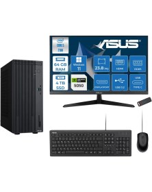 Resim Asus Expertcenter P500MV Intel® Core™ Ultra 5 210H 4.8ghz Aı 64GB Ddr5 4tb SSD 23.8" 120Hz 8GB/RTX5050 WIN11PRO Mini Tower Masaüstü Bilgisayar D52108512B0D27P25+ZETTAUSBBELLEK 