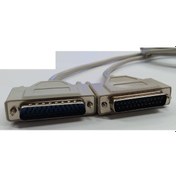 Resim D-Sub Kablo - 25 Pin Paralel - Erkek - Erkek - 2.6 Metre 