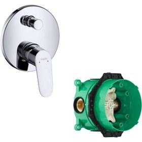 Resim Hansgrohe Focus E2 Tek Kollu Ankastre Banyo Bataryası +Iç Set 
