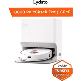 Resim Lydsto W2 Lite 8000 Pa Su & Toz Toplama Üniteli Robot Süpürge 