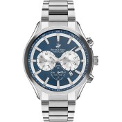 Resim Beverly Hills Polo Club BP3113X.390 Erkek Kol Saati | 46 mm Paslanmaz Çelik Kasa & Kordon, Mavi Kadran 