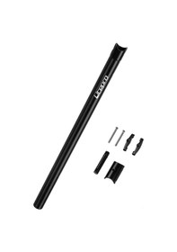 Resim Yunboo Dahon Katlanabilir Bisikletler İçin 31.8mm Alüminyum Oturma Çubuğu, 80kg Yüke Dayanıklı, Ayarlandırabilir Oturak Açı, Siyah Siyah 